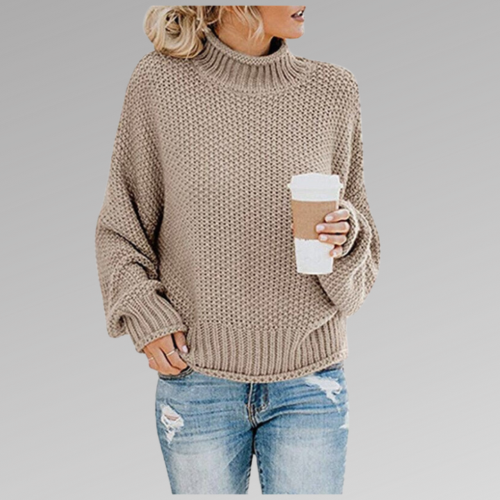 Braelyn | Pullover with High Collar