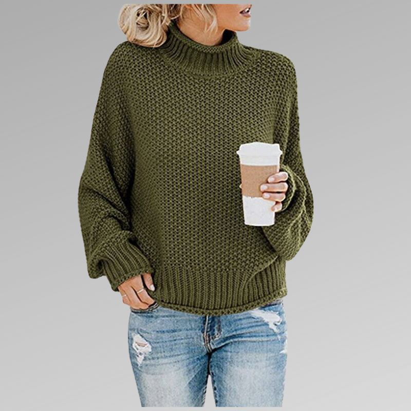Braelyn | Pullover with High Collar